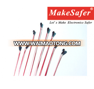 Epoxy resin dipped enameled sensor, ntc thermistor 50k