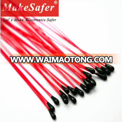 High quality enamelled wire epoxy coating ntc thermistor 30k 100k